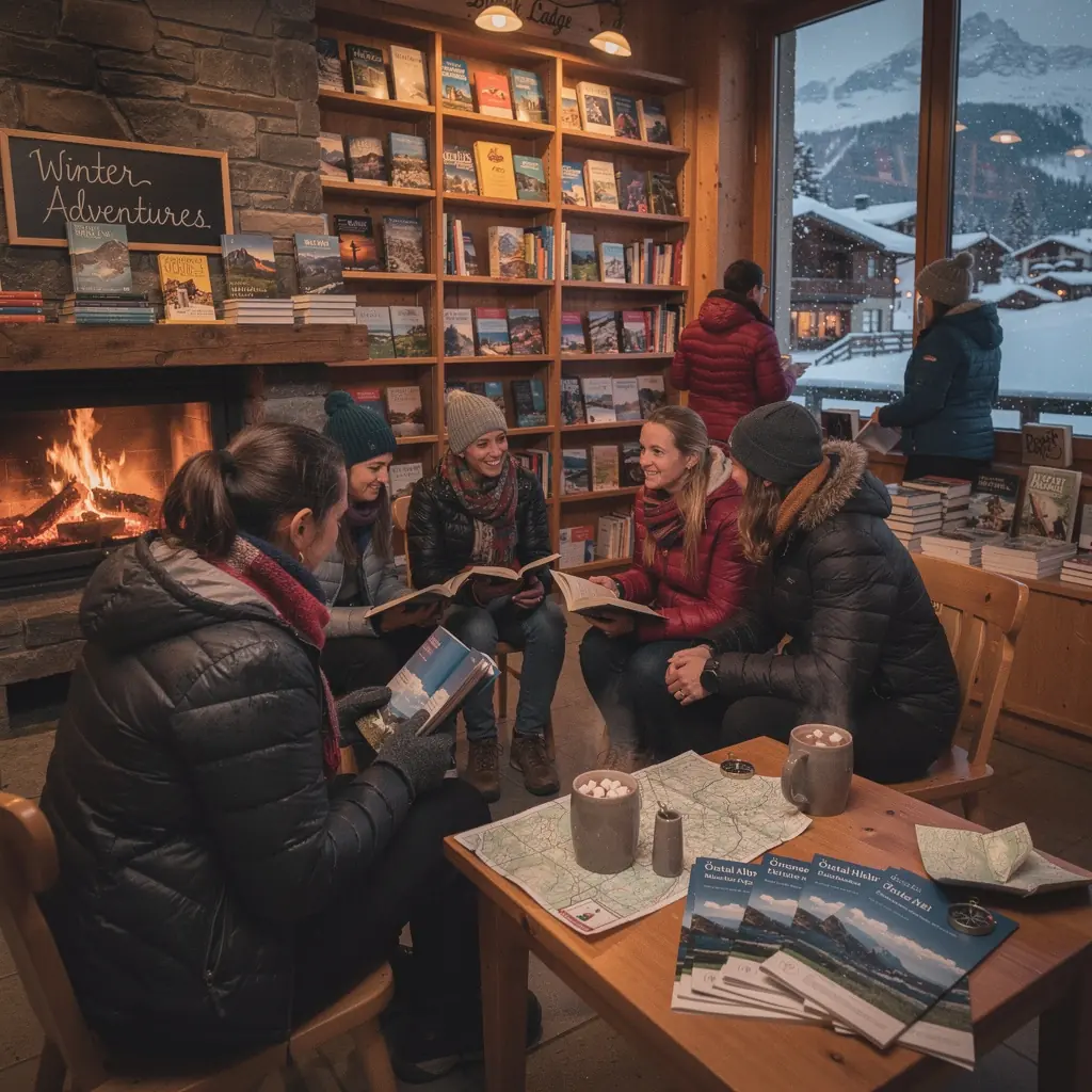 Eine detaillierte Karte von Österreich, die Wanderwege und Sehenswürdigkeiten hervorhebt.