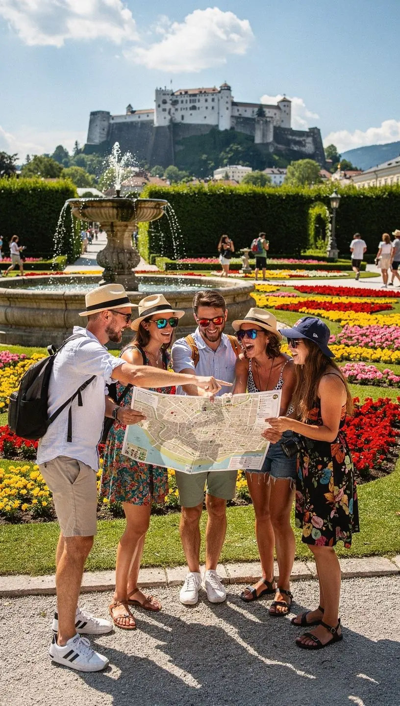 Ein Abenteuerbuch mit aufregenden Geschichten und Bildern von Naturerkundungen in Österreich, das auf einem Regal steht.