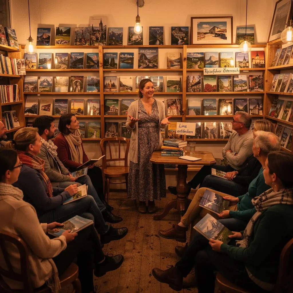 Ein Bild von einem Abenteurer, der mit einem ReisefГјhrer in den Alpen steht.